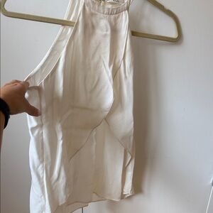 A.L.C. Ivory Sleeveless Top